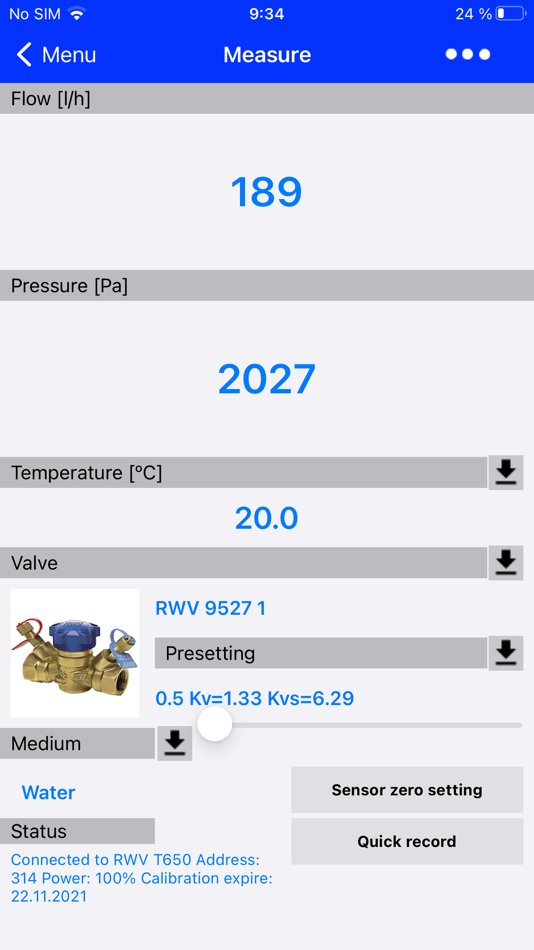 #1. RWV T650 (iOS) Ved: SV Technics