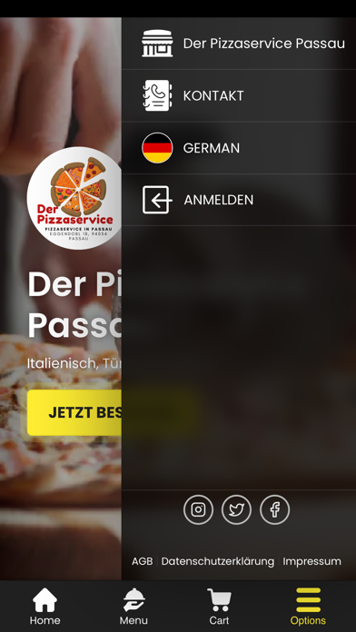 Der Pizzaservice Passau Screenshot