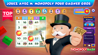 Screenshot #1 pour Bingo Bash featuring MONOPOLY