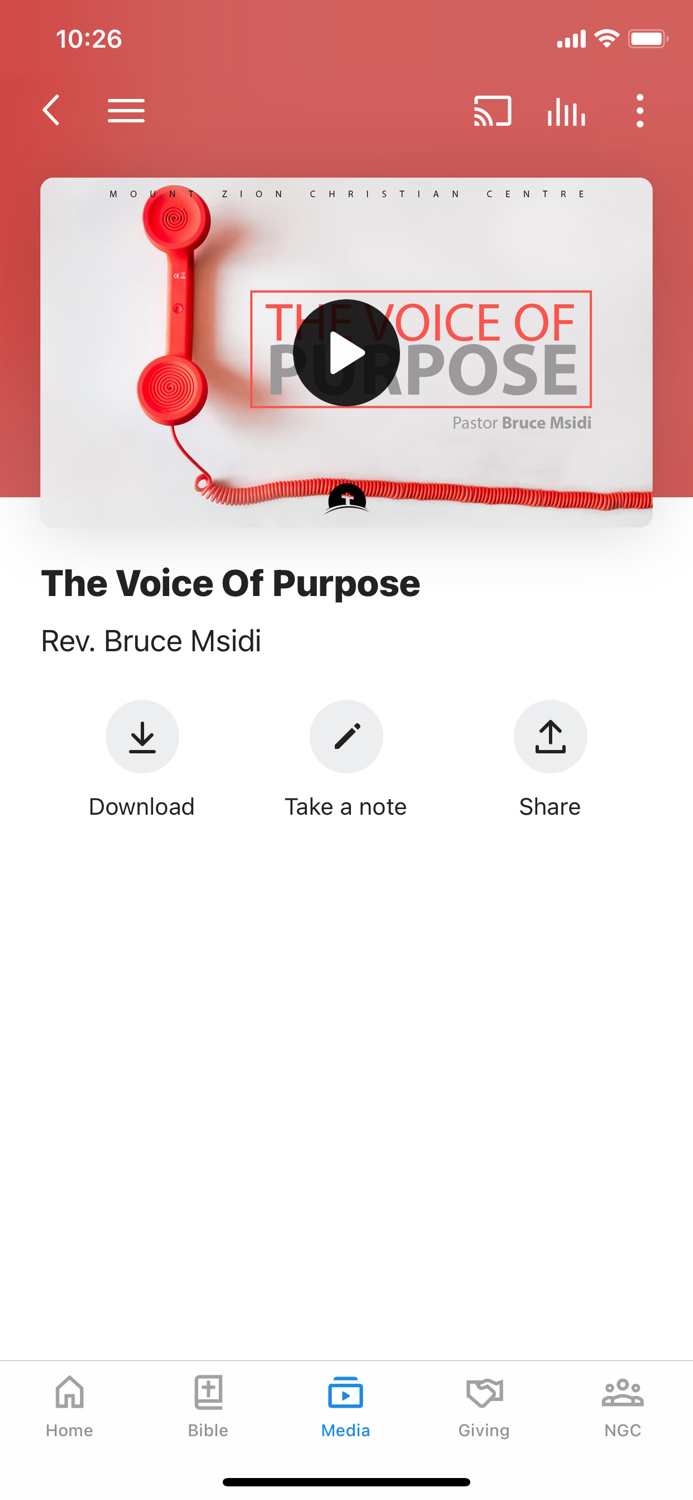 Mount Zion Christian Centre