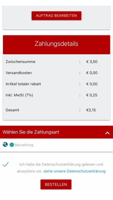 Pizzeria Peppone Werdau Screenshot