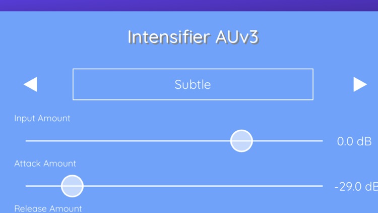 Intensifier AUv3