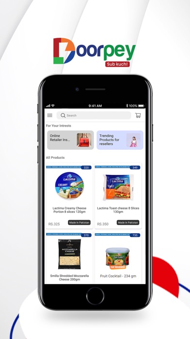 Doorpey Online Shopping App Screenshot