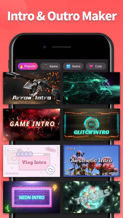 Intro Maker - outro editor app screenshot-0