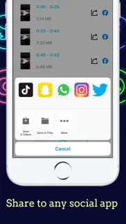 split - cut & trim your videos iphone screenshot 4