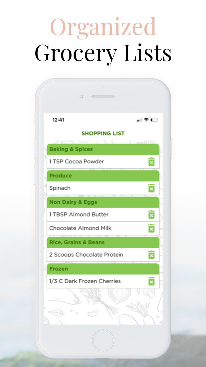 Healthy Living Meal Planner