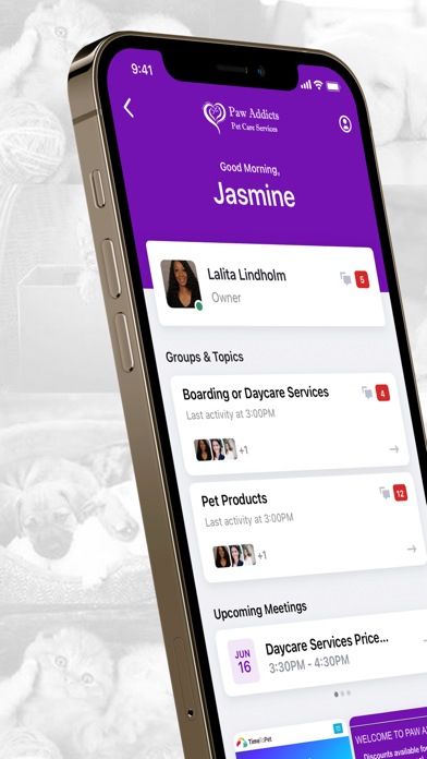 Paw Addicts Pet Care Services Screenshot