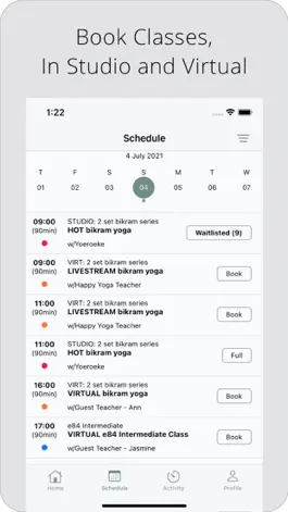Game screenshot My Yoga Membership Manager apk