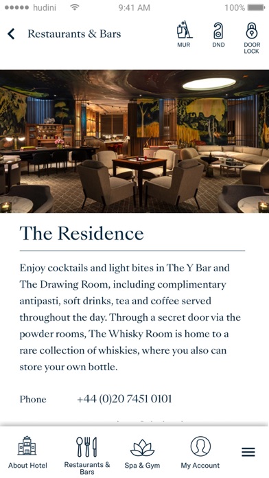 The Londoner Hotel Screenshot