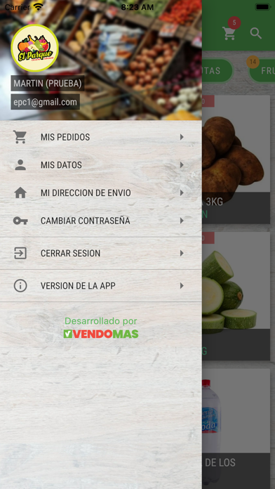 Verdulería el Parque Screenshot