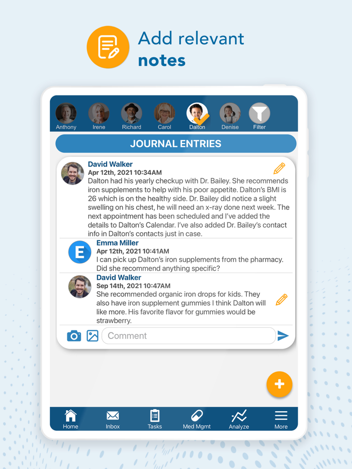 VerifyCare  Caregiving App