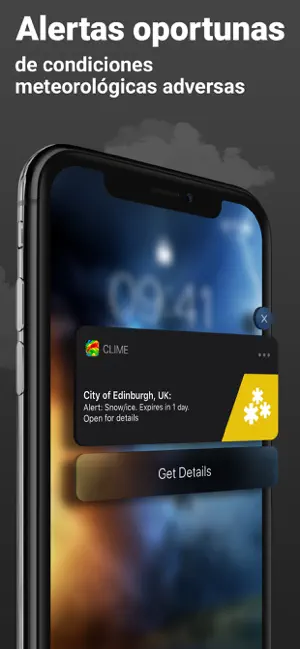 Captura 6 Clime: Radar del Tiempo iphone