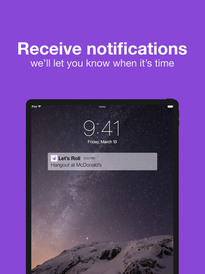 Lets Roll - Events planner