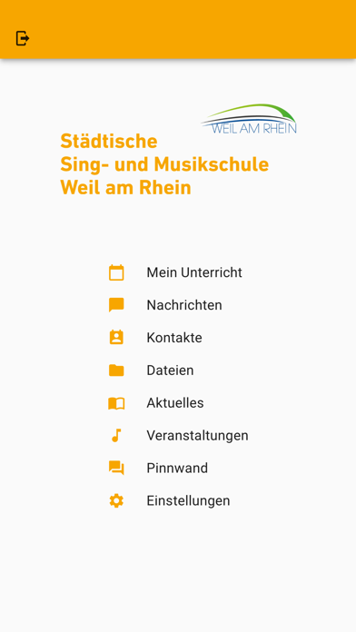 Musikschule Weil am Rhein Screenshot