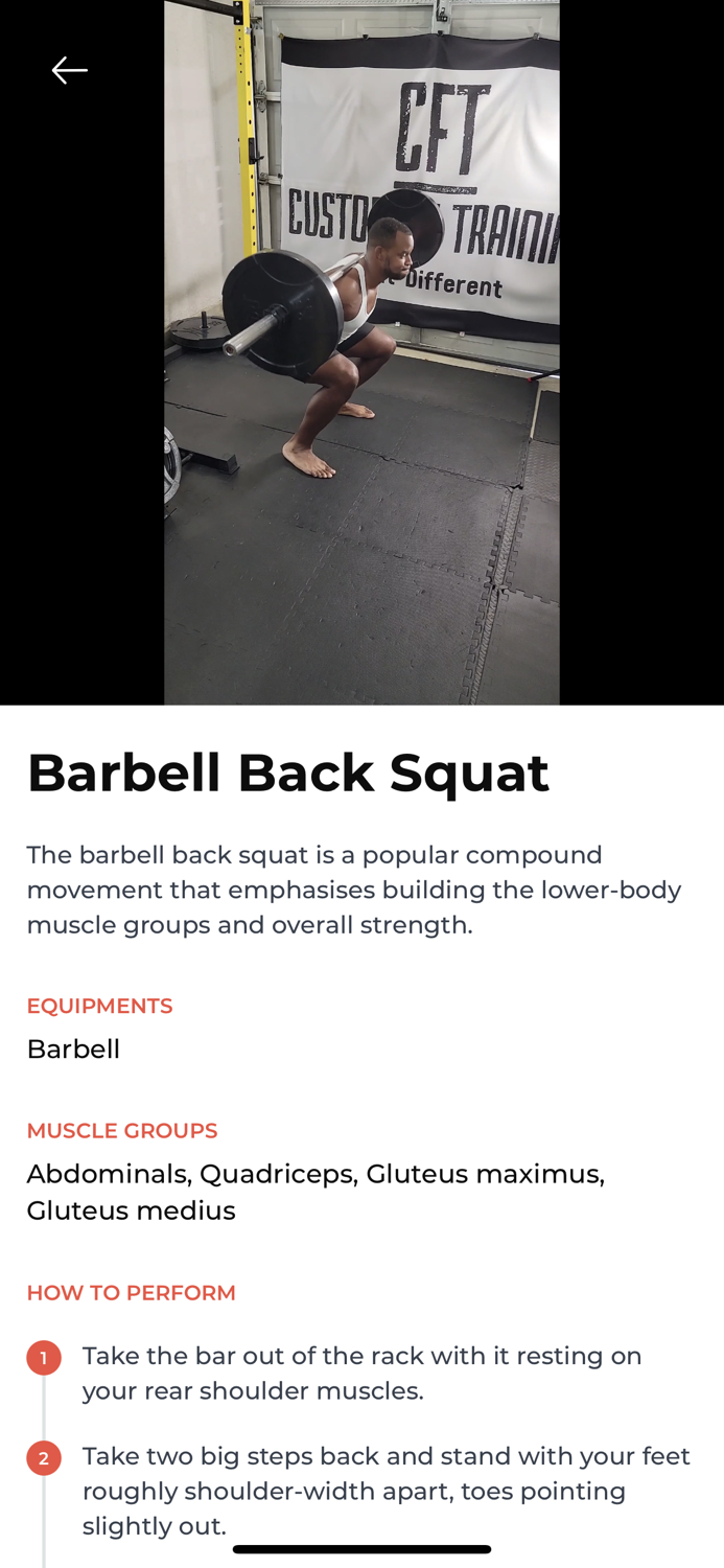 CustomFit Training Coach