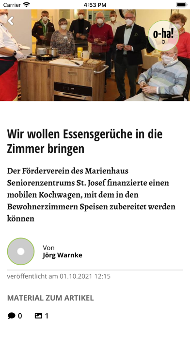 Marienhaus Seniorenzentrum Screenshot