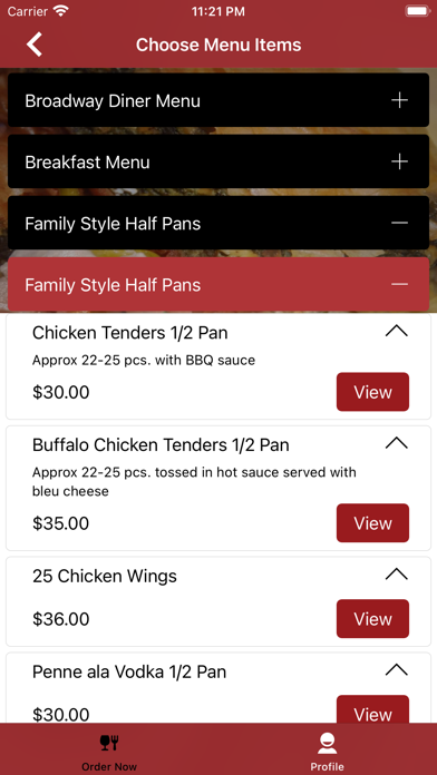 Broadway Diner - Order Online Screenshot