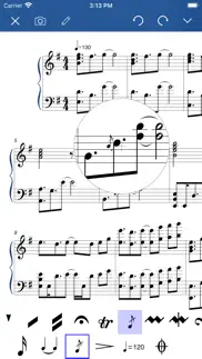 notation pad pro - sheet music iphone screenshot 3