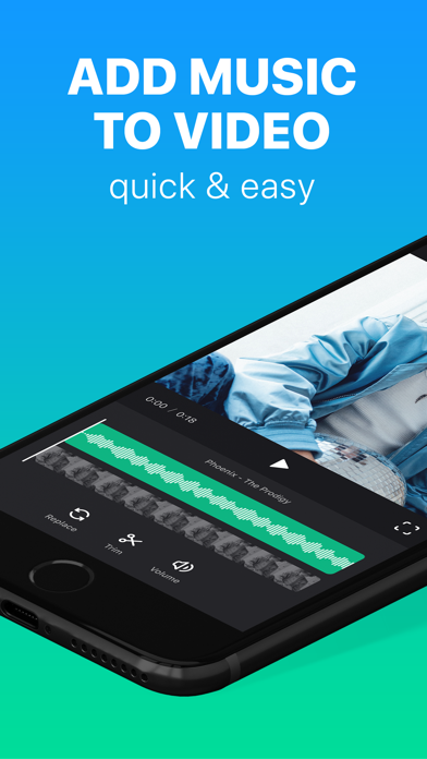 Add Music to Video — Clideo Screenshot