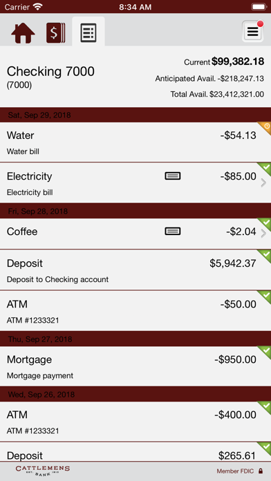 Cattlemens Bank Business Screenshot