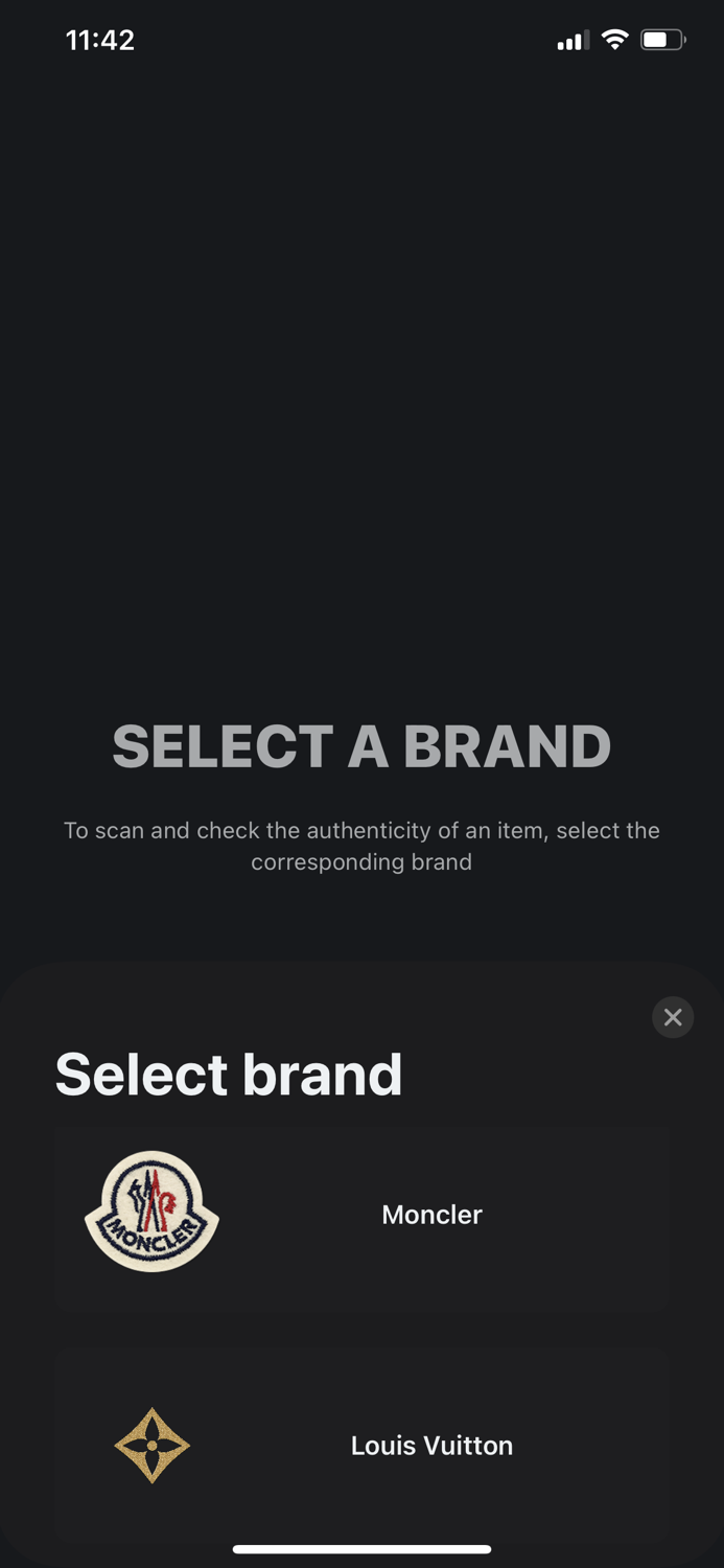 Authentic Scan Designer Goods