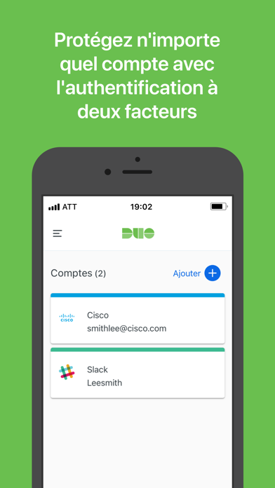 Screenshot #1 pour Duo Mobile
