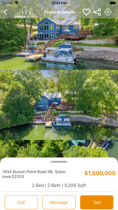 Urban Acres Real Estate Screenshot