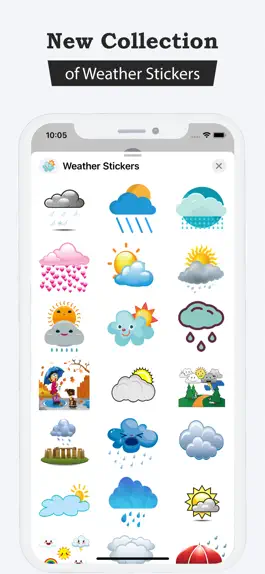 Game screenshot Weather Stickers! apk