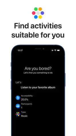 Game screenshot Bored - Activity Suggestions mod apk