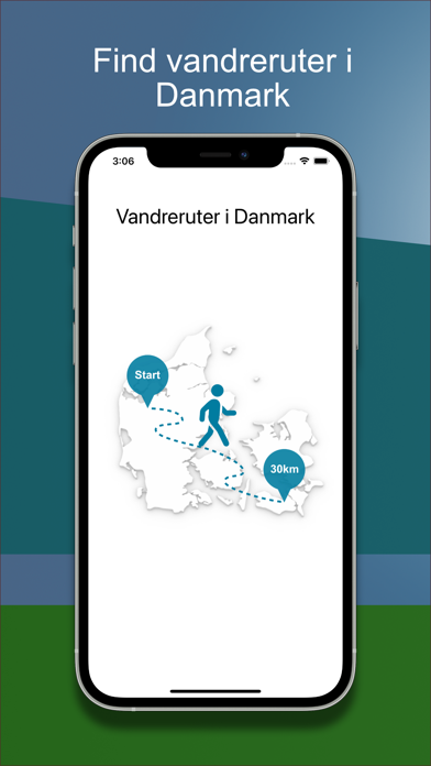 Vandreruter i Danmark Screenshot