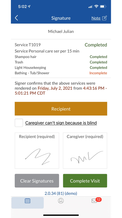 Mobile Caregiver+ screenshot 4