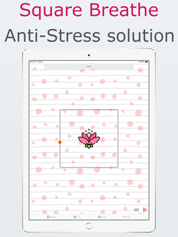 Box breathing assistantのおすすめ画像1