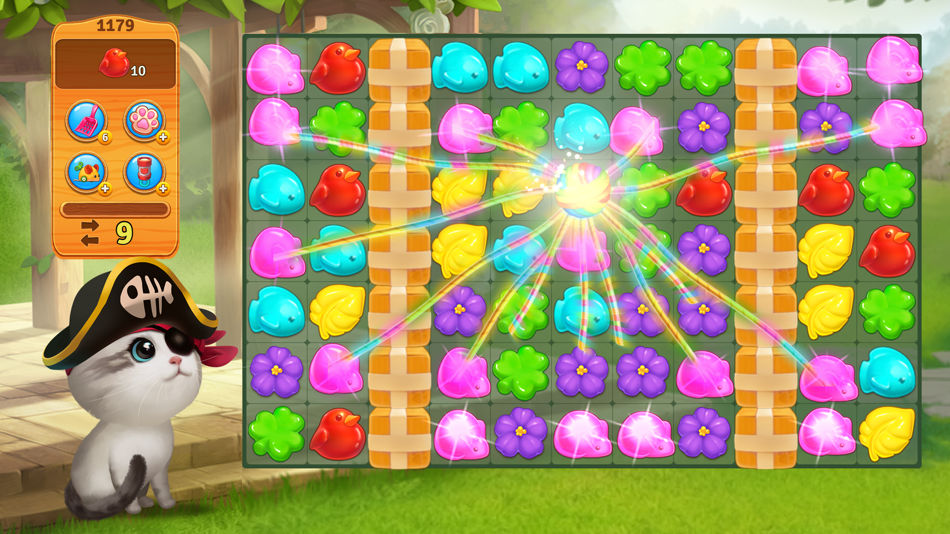 #2. Meow Match (iOS) Podle: Ember Entertainment, Inc.