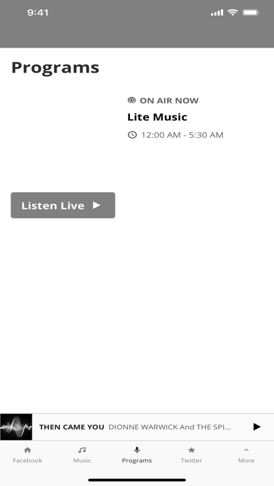 Lite 106.7 CHSV-FM Screenshot