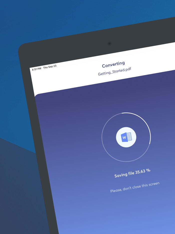 PDF to Word PDF Converter