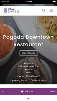 How to cancel & delete pagoda downtown restaurant 1