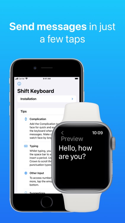 Shift Keyboard for Apple Watch screenshot-8