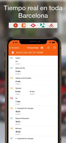 Screenshot 4 Barcelona Transportes iphone