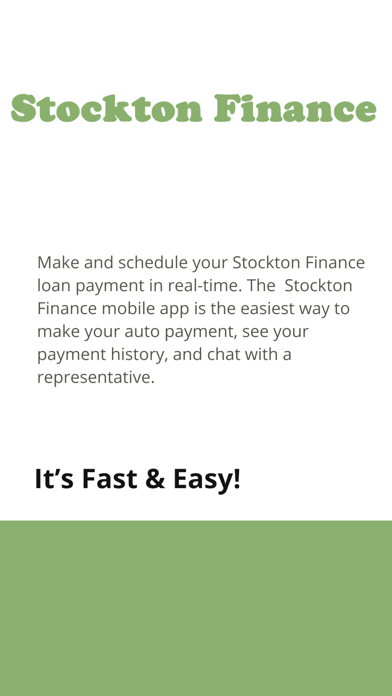 Stockton Finance Screenshot