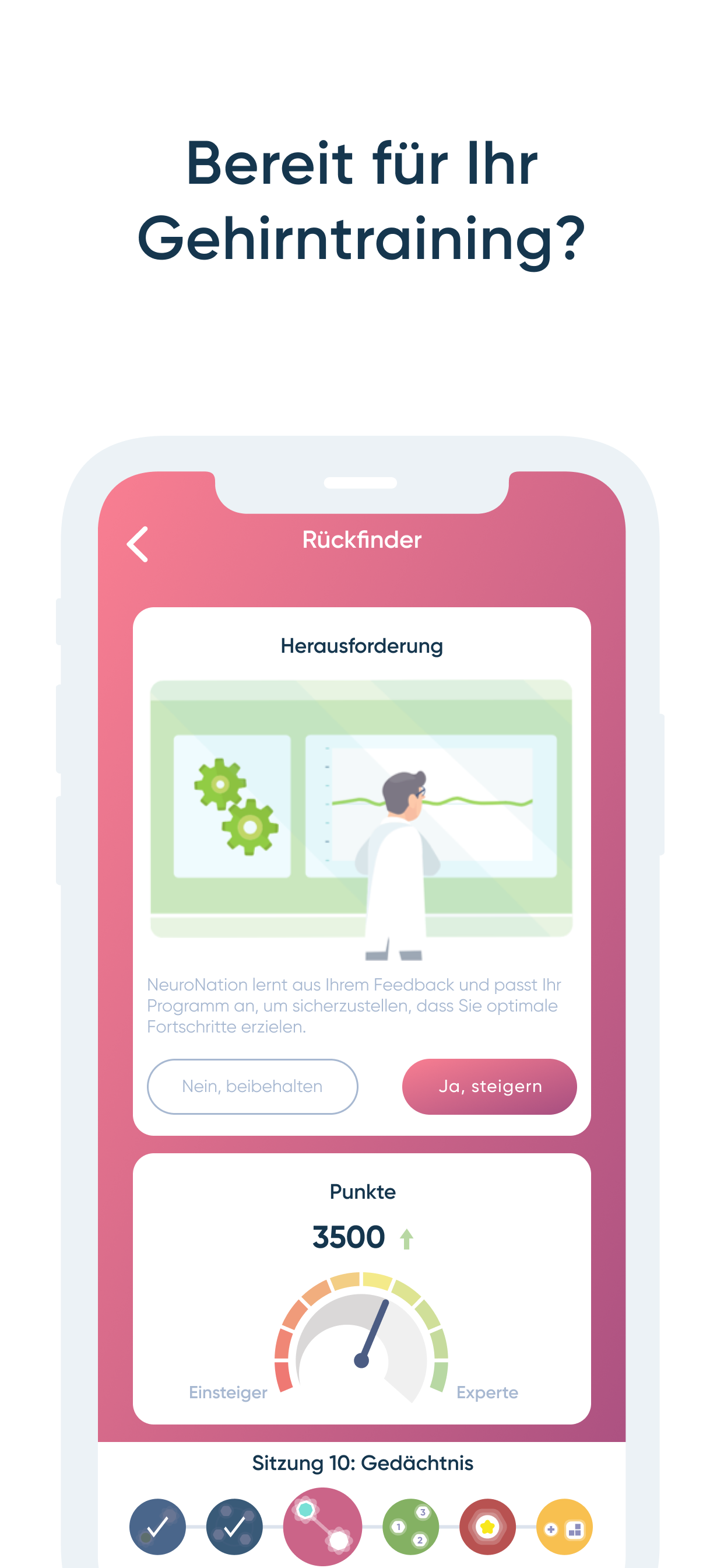 NeuroNation MED Gehirntraining