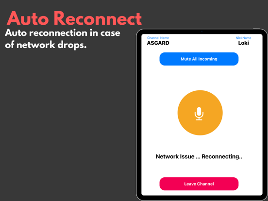 BlinkTalk Intercom App iPad screenshot 3 - Utilities app