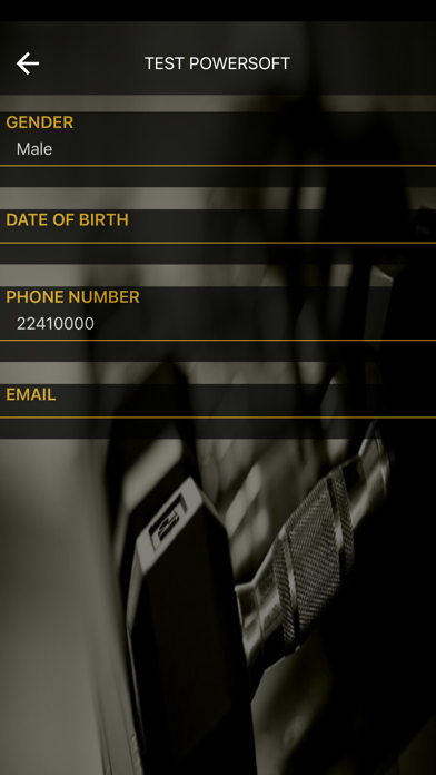 Figure 8 Gym Screenshot