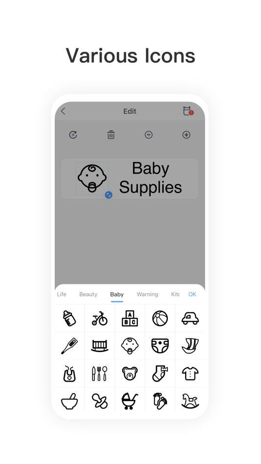 #4. Clabel mini (iOS) 由: 深圳市驰腾伟业科技有限公司