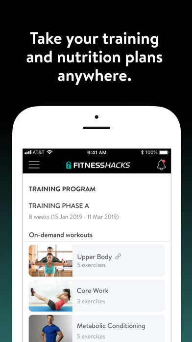 FITNESSHACKS Screenshot