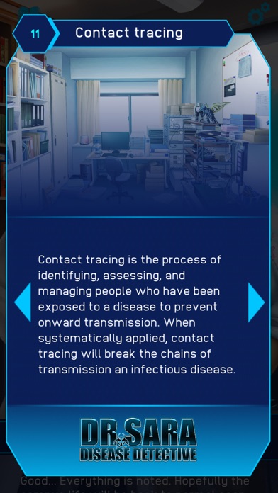 Dr. Sara: Disease Detective Screenshot