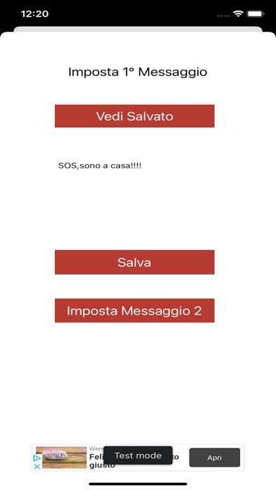 SOS SMS Sender Screenshot