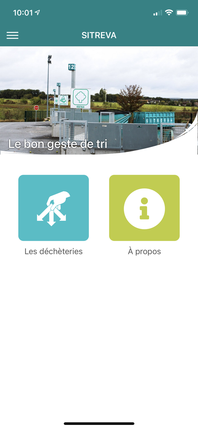Info déchèteries Sitreva