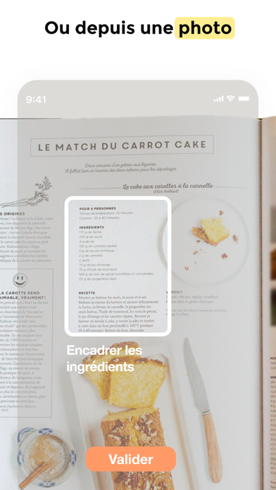 Screenshot #3 pour RecipeTank gestion de recettes