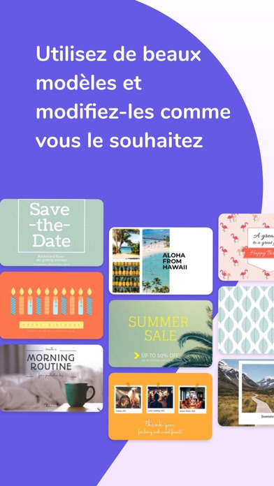 Screenshot #3 pour Créateur de cartes postales