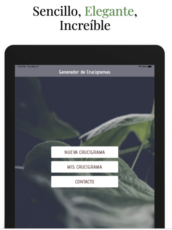 Generador Crucigrama